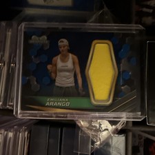 2024 Topps Graphite - Relics Emma Navarro #GR-ENO Blue Refractor /50 (MEM, RC)