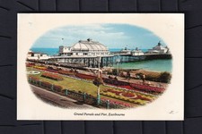 Postcard Grand Parade And Pier, Eastbourne