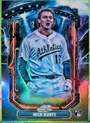 2025 Topps Cosmic Chrome - Extraterrestrial Talent Nick Kurtz #ET-26 (RC)
