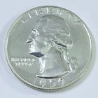 1959-P Washington Quarter- 90% Silver- Choice Gem Uncirculated Coin #7279