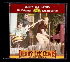JERRY LEE LEWIS   18 ORIGINAL SUN GREATEST HITS RHINO - RNCD 5255 CD ALBUM