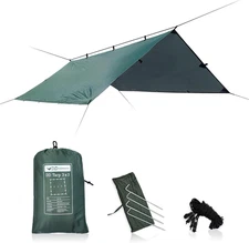 - DD Tarp 3X3 - Olive Green: 10Ft X 10Ft