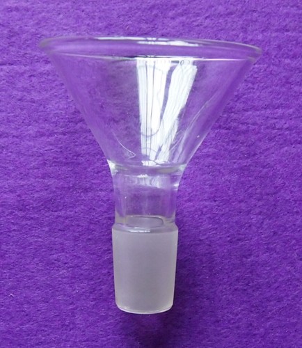 75mm 24/29 Glass Powder FunneL 80ml Lab Chemstry Glassware - Picture 4 of 4
