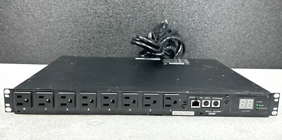 USED Tripp Lite PDUMH15ATNET PDU 120V 12A 8 Outlets Horizontal FREE SHIPPING  