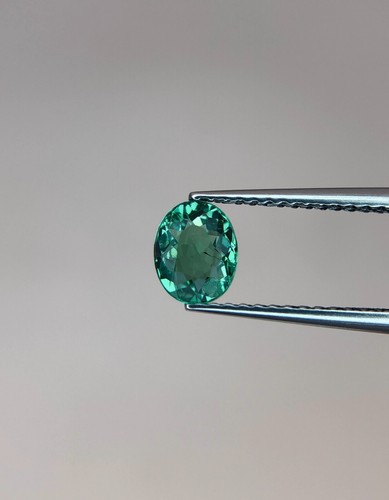 0.68 Ct Natural Faceted Certified Paraiba Tourmaline Loose Gemstone Mozambique