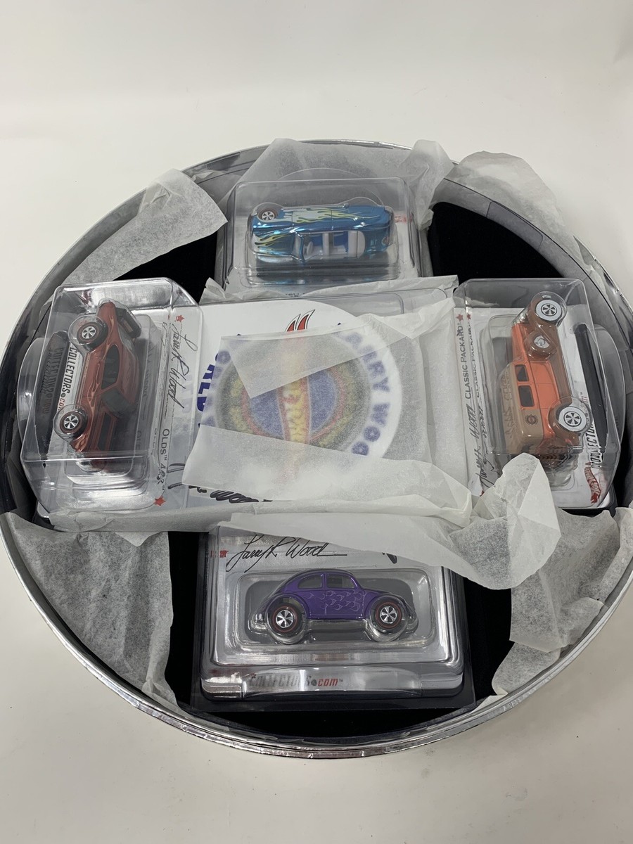 Hot Wheels Larry Wood World Tour Nib All Cars Signed Larry Hot Wheels Larry Wood World Tour Nib All Cars Signed Larry