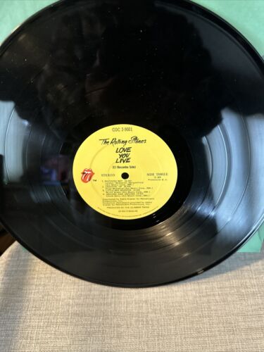 THE ROLLING STONES LOVE YOU LIVE ORIGINAL FIRST PRESS PROMO LP WITH LISTINGS EX - Picture 8 of 10