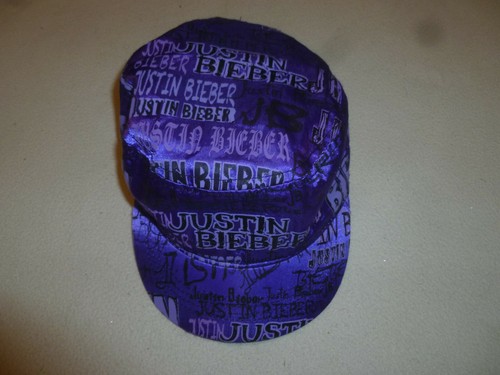 JUSTIN BIEBER PURPLE HAT CAP FITTED 