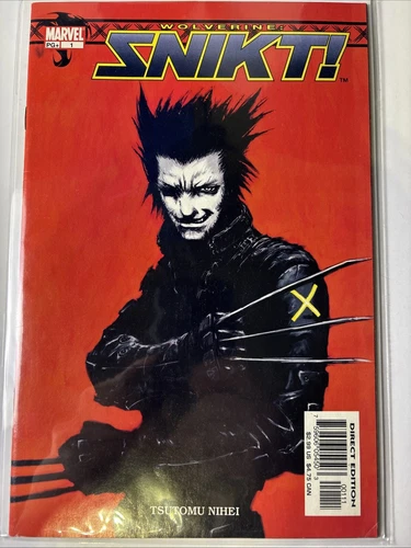 Wolverine : SNIKT! #1 Tsutomu Nihei Marvel Comics 2003