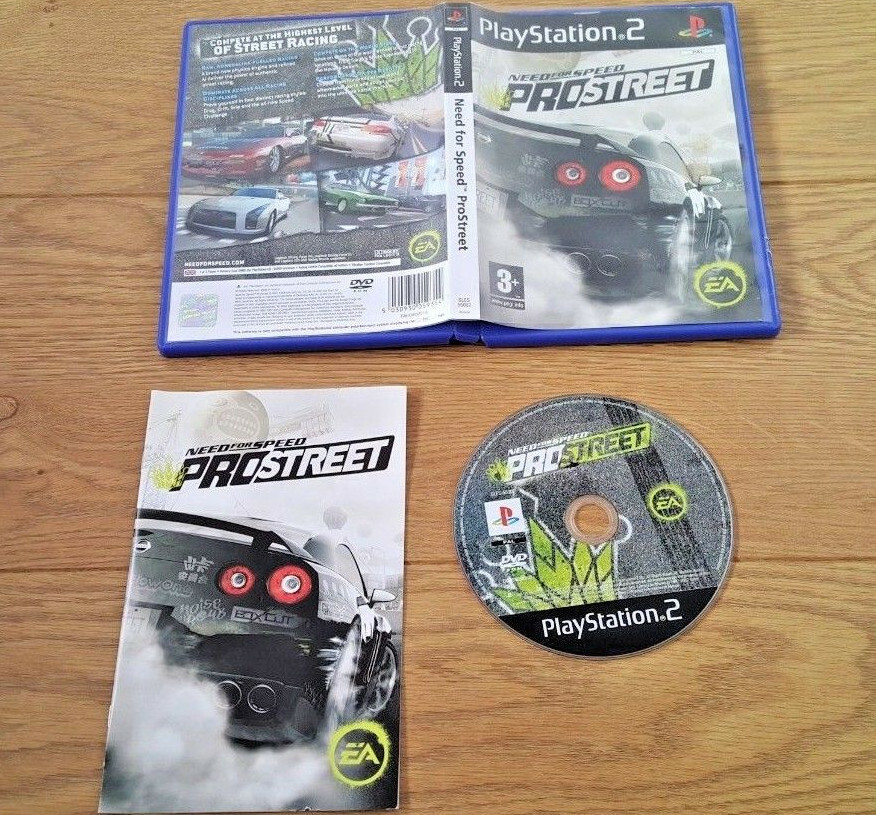 Need for Speed ProStreet for Sony Playstation 2 UK PS2 PAL