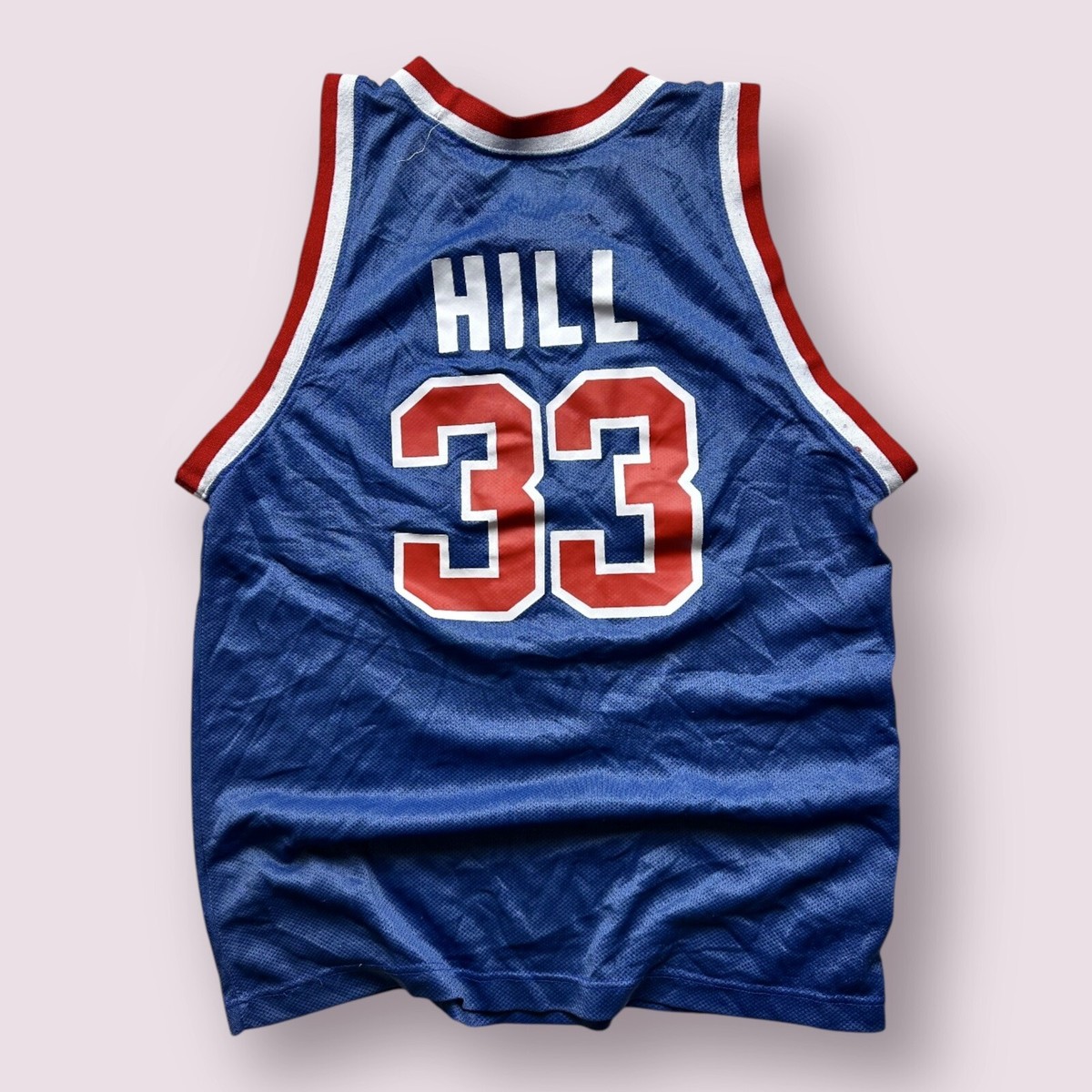 90s Champion NBA PISTONS ユニフォーム ゲームシャツ 90s Champion NBA PISTONS ユニフォーム ゲームシャツ USED】90s
