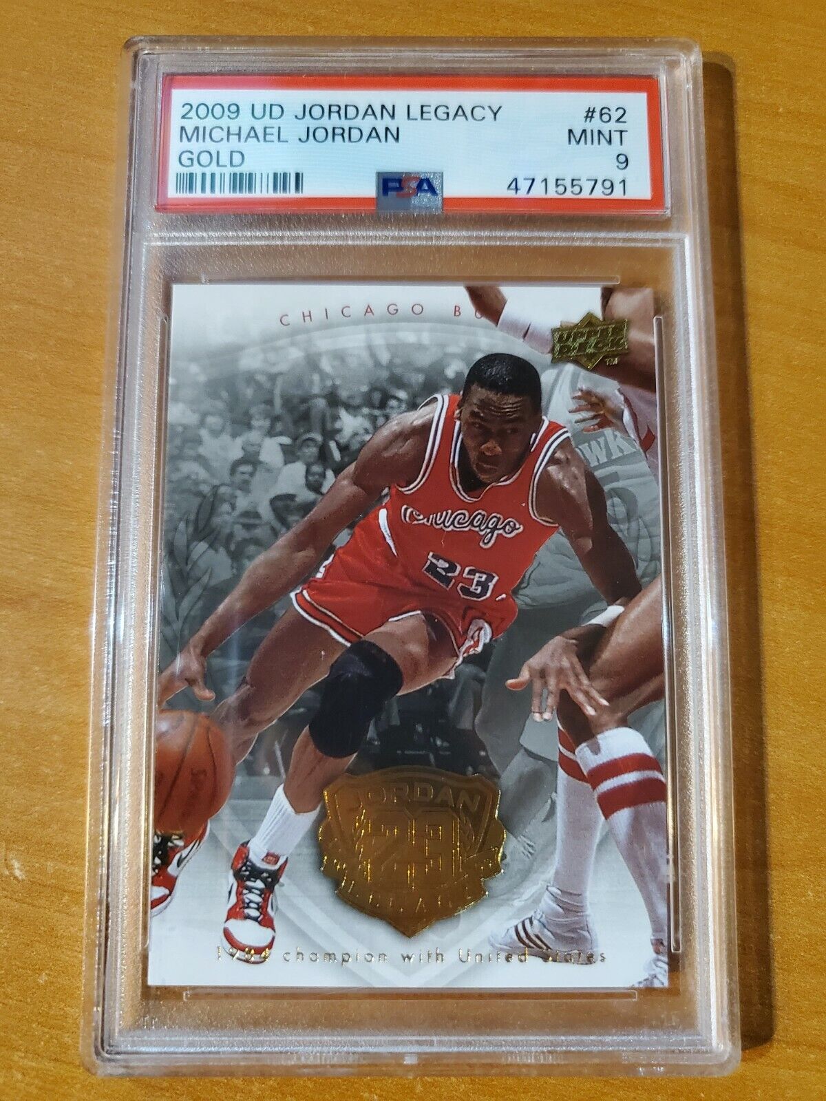 2009 Upper Deck Jordan Legacy Gold 