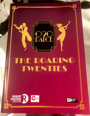 020 Dance The Roaring 20s Live at Regent Theatre, Stoke-on-Trent 28page Broschüre