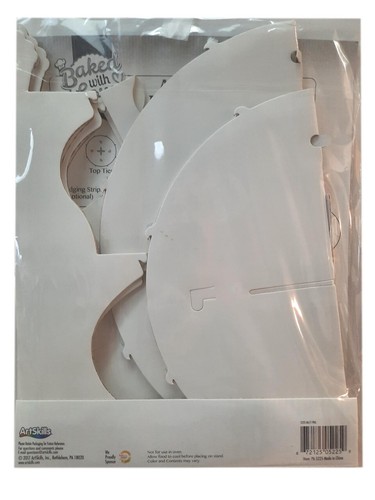 White 3 Tier Decorative Cupcake Stand 24 Scalloped Tiers Party - Picture 2 of 2