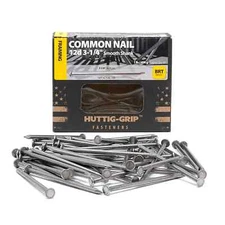 Huttig Grip 12d Framing Common Nail 3-1/4 in HGN12C1 Bright 1 lb Pack 63 Nails