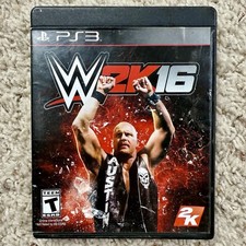 WWE 2K16 Playstation 3 PS3 PREOWNED COMPLETE CIB GENERIC CASE