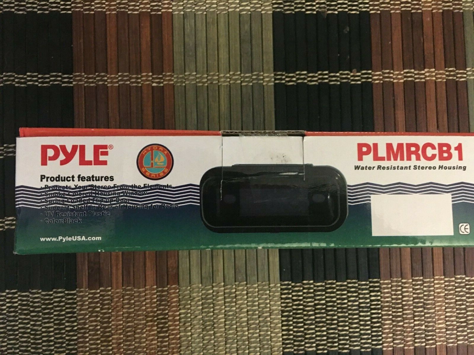 Pyle PLMRCW1 Water Resistant Stereo Housing, White Backing, Returned and Unused! eBay