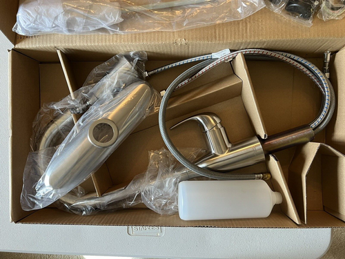 American Standard Tulsa Pull Down Kitchen Faucet Stainless Steel 9379320 - Picture 6 of 6