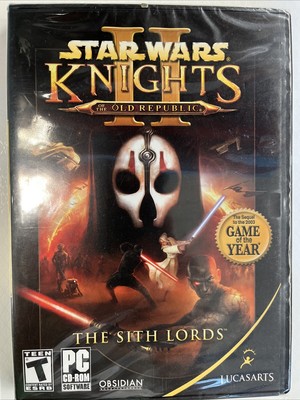   Star Wars Knights of the Old Republic II The Sith Lords (PC, 2005) New  