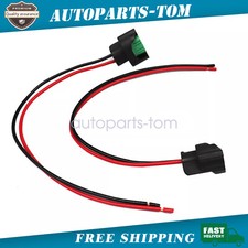 Pair Fog Light Bulb Lamp Connector Socket Plug Wire Pigtail Female C H11