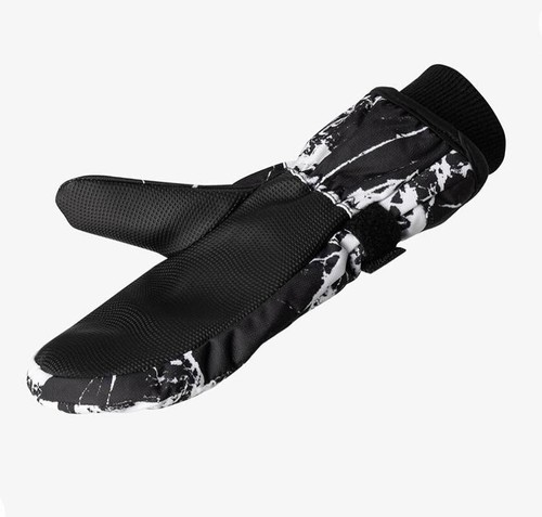 Guanti da neve sci isolati Arctix Kids Freestyle nuovi, bianco e nero taglia 5T - Foto 2 di 4