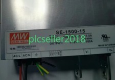 1pcs USED MEAN WELL Switching Power Supply SE-1500-15
