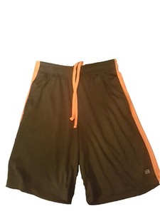boys orange basketball shorts