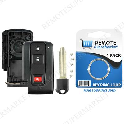 #ad Replacement for Toyota 2004 2009 Prius Remote Car Key Fob Entry Shell Case Pad $9.95