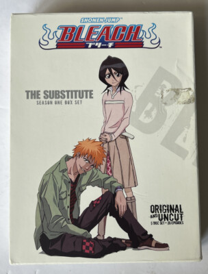 Bleach The Substitute Season 1 Original Uncut (DVD) Used Anime FAST Shipping