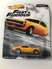 HOT WHEELS FAST & FURIOUS ‘67 CHEVROLET CAMARO
