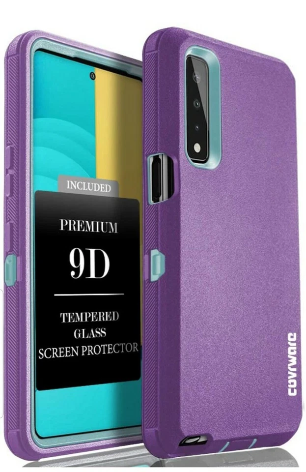 Funda COVRWARE Tri Series para LG Stylo 7 5G con [Pantalla de Cristal Templado Foto 4 de 4