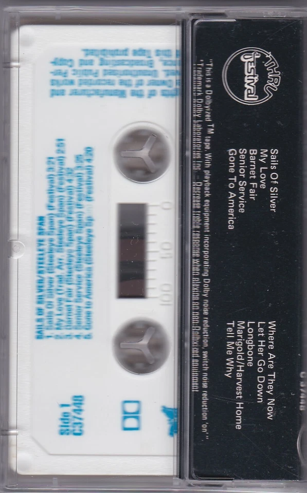 Steeleye Span - Sails Of Silver  - Cassette (Festival C37448 1980 Australia) - Image 2 of 4