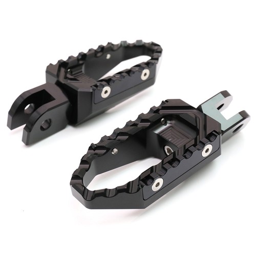 CNC TOUR Front Foot Pegs Black For Harley Davidson XR1200 08+ - Picture 2 of 5