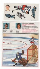 1972-73 HOCKEY ACTION REPLAY BY LETRASET BRAD PARK # 20 EXMINT+   86038