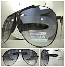 CLASSIC VINTAGE RETRO Style SUN GLASSES Unique Lightweight Tear Drop Black Frame