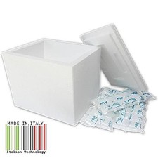 Kit spedizioni freschi/surgelati BOX4+ 1,7 kg. di ghiaccio sintetico.