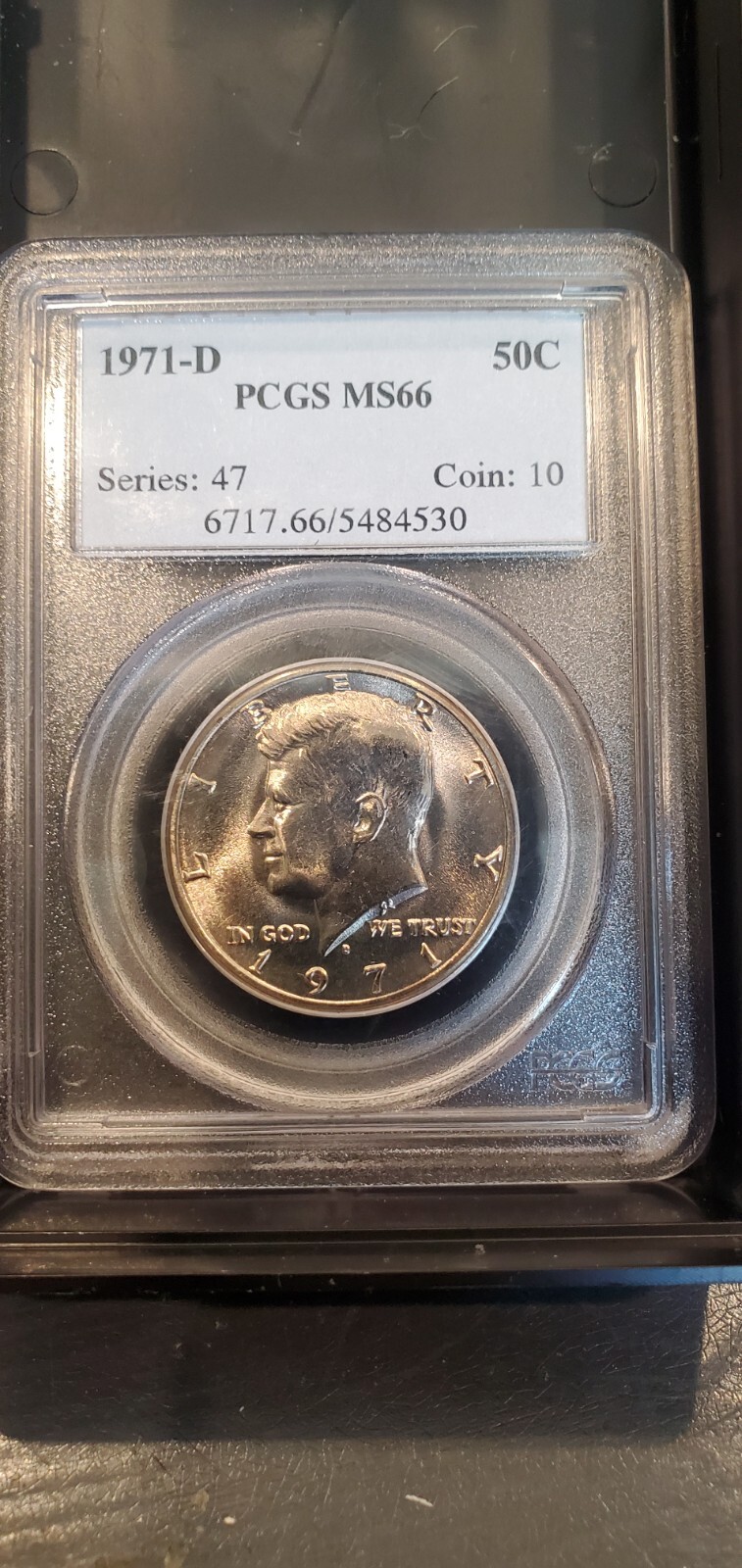 Beauty! 1971-D PCGS MS66 KENNEDY HALF DOLLAR | eBay