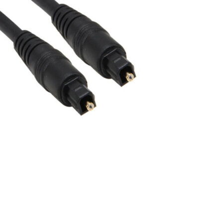 LOT 10pcs 25' 5.0mm Toslink Male to Male Audio Cable S/PDIF PC Mac TV Laptop