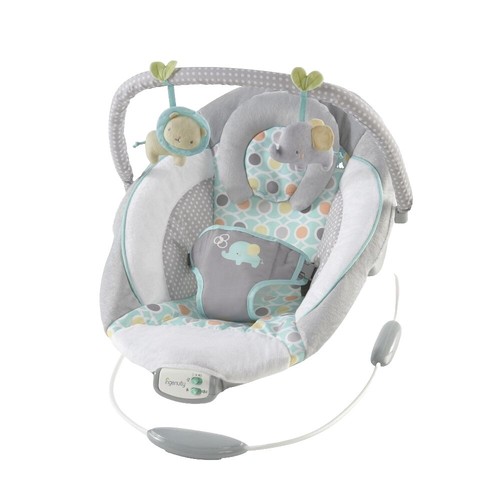 Ingenuity InLighten 5-Speed Baby Swing With Rotating Seat, Sounds & Lights - Nally Owl Design, For Infants Up To 20 Lbs