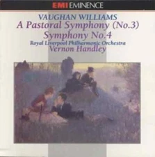 Vernon Handley : Vaughan Williams: Symphonies Nos.3 & 4 CD Fast and FREE P & P