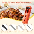 Chicken Display Probe Smart Wireless Meat Thermometer with Ceramic Probe Digital 762882492068 ...