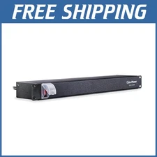 Versatile 10 Outlet PDU 100-125V 15A 15ft Cord Metal Housing