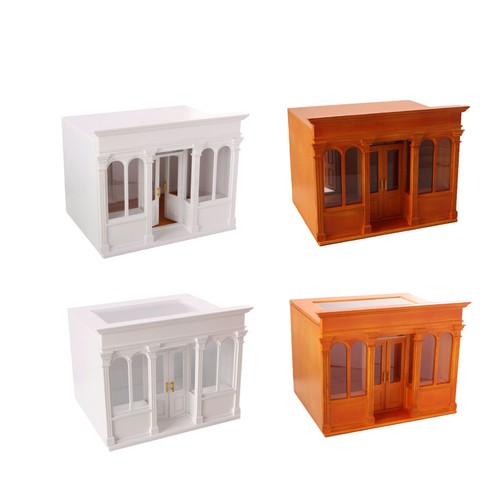 Dollhouse Box Miniaturel 1:12 House wooden European Room Box Empty Room DisplaFB - Picture 10 of 23