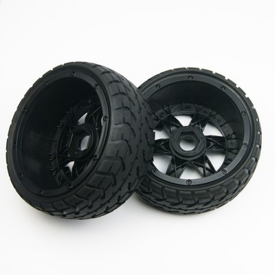 Front Rear Road Wheel Tyre fit HPI Baja Buggy 5B SS Rovan King Motor 170x60 80mm