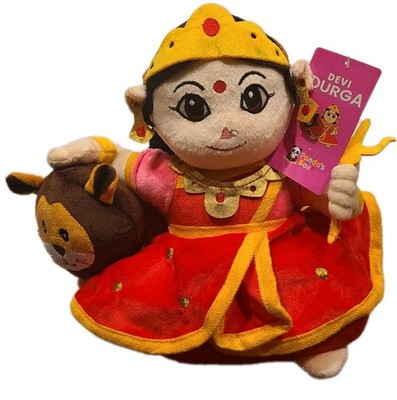 Panda's Box Durga & Devi  Combo Soft Plush Toy - New (Minor Wear)