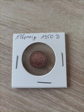 1 Pfennig 1950 D, Umlaufm&uuml;nze