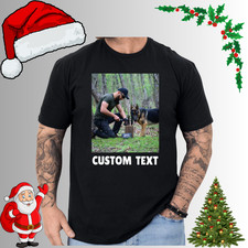 Custom Photo T-Shirt Personalized Picture Tee Add Your Image Text Gift S-5XL