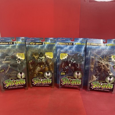 Vintage McFarlane Toys Spawn Deluxe Edition Lot of 4 Action Figures 1995-96.  :3