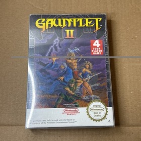 Gauntlet II 2 Nintendo NES Video Game - CIB W/ box and manual