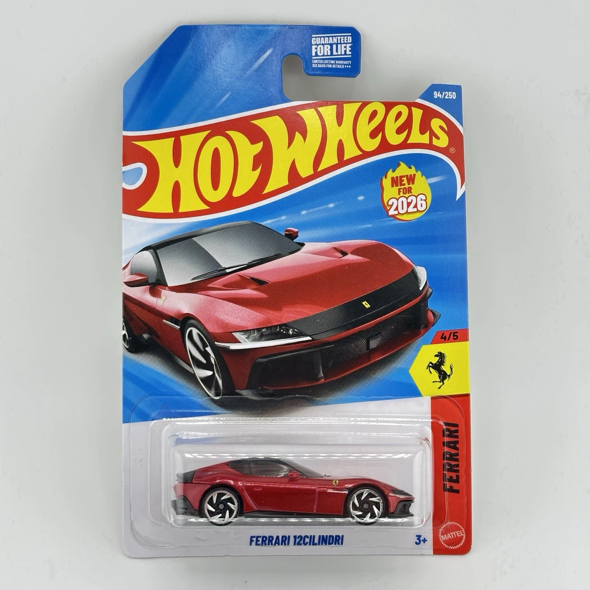 2026 Hot Wheels FERRARI 4/5 Ferrari 12Cilindri 94/250 | eBay
